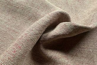 King Textiles Lombardy: Raspberry 100% Linen Upholstery Pillow Fabric from Modern fabrics