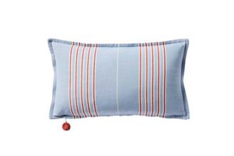 Perennials Lake Stripe Coastal / Poppy from Modern Fabrics