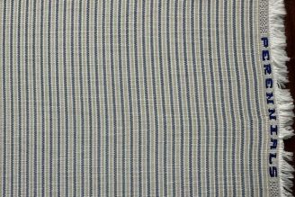Perennials Shirting Stripe: Chambray
